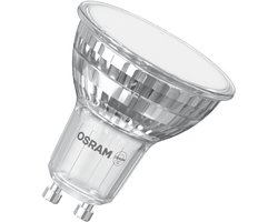 OSRAM LED Spotlamp Star PAR16 5,6W 865, 6500K Daglicht, GU10, 120°, 620 lm, Volledig glazen design