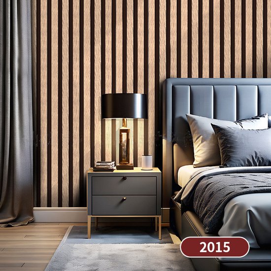 Houtlook Behang – Zelfklevend PVC – Waterdicht & Hittebestendig – 45cm x 10m – Makkelijk Aan te Brengen – Geschikt voor Woonkamer, Keuken & Winkeldecoratie