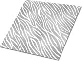 Motif zèbre Grijs