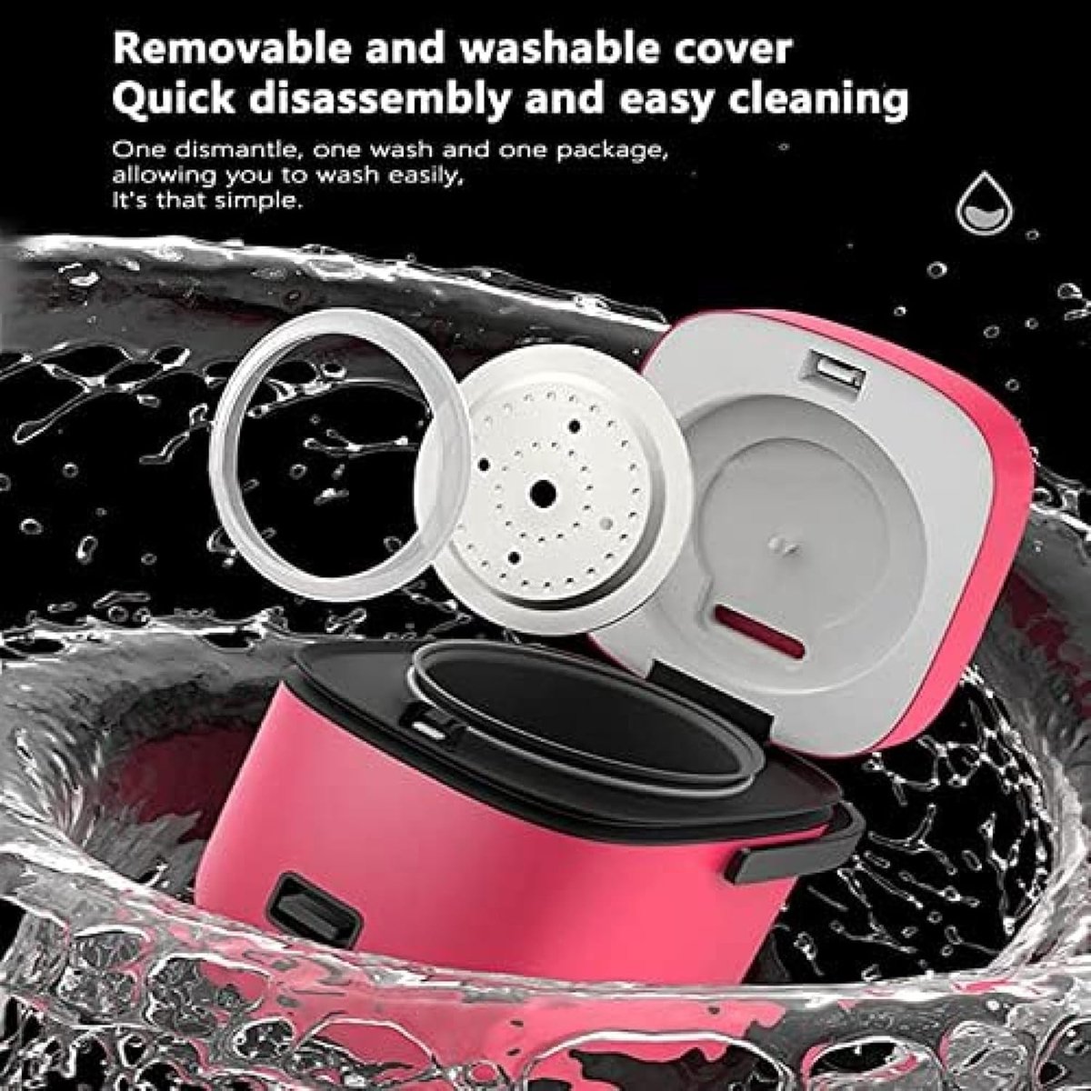 RFWR Digitale Slowcooker met Programmeerbaar Display en 1,2L - afbeelding 2