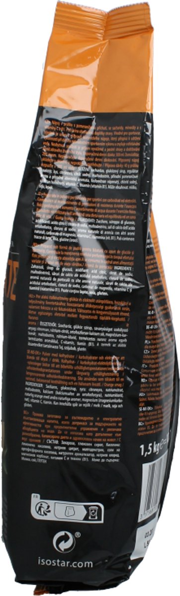 Isostar Energiedranken - Hydrate&Perform - Ecopack - Sinaasappel - 1,5 kg van Merkloos — afbeelding 5