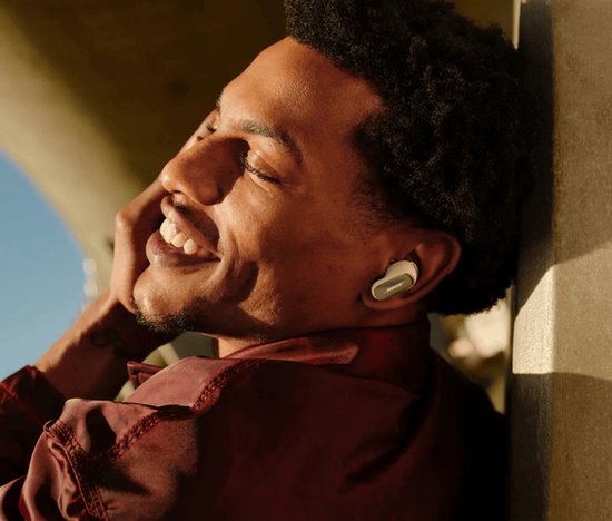 Bose QuietComfort Ultra – In-ear draadloze oordopjes – Bluetooth 5.3 – Active Noise Cancelling – Wit