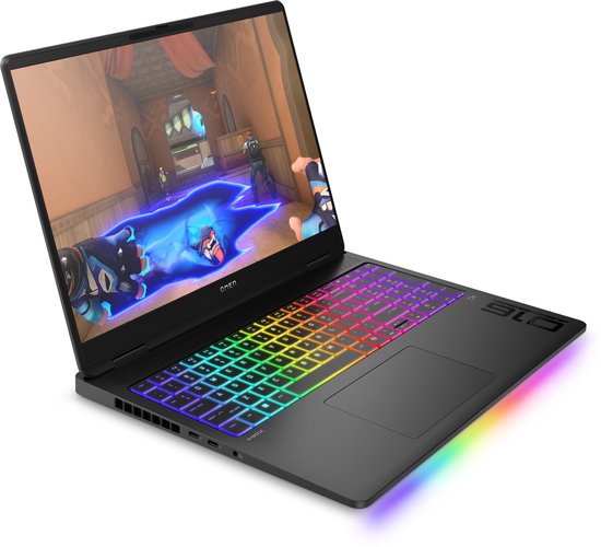 HP OMEN MAX B98R4EA#ABH laptop Intel Core Ultra 9 275HX 40,6 cm (16") WQXGA 32 GB DDR5-SDRAM 1 TB SSD NVIDIA GeForce RTX 5080 Wi-Fi 7 (802.11be) Windows 11 Home AI PC Zwart