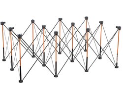 BORA CK12S Centipede universele onderstel 122 x 183 cm hoogte 76 cm + tas