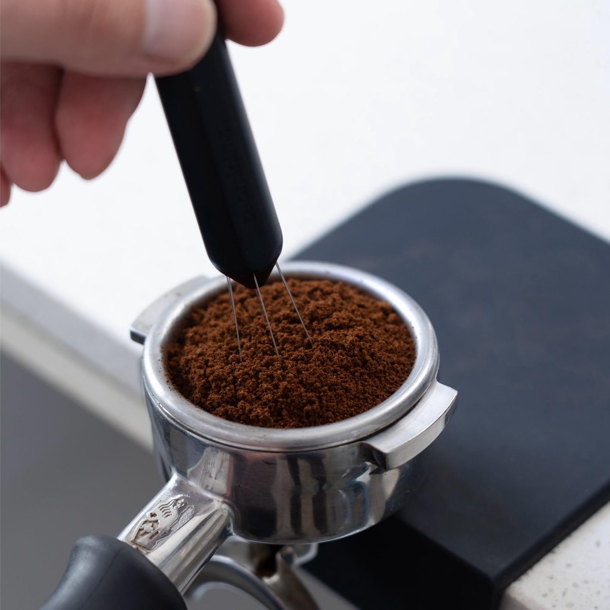 Ibenzoa® Espressomachine Roergereedschap voor Precisiebrouwen met Intrekbare Naalden en Magnetisch Mechanisme