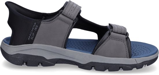 Skechers TRESMEN - REECE Heren Sandalen - Charcoal
