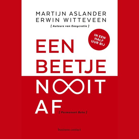 Een beetje Nooit Af - cover