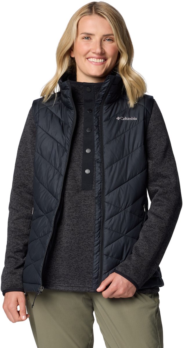 Columbia Heavenly™ II Vest Dames Outdoorbodywarmer Zwart