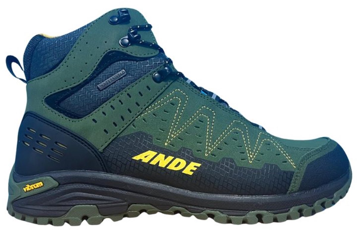 Ande Badile Heren Trekking Wandelschoenen Groen