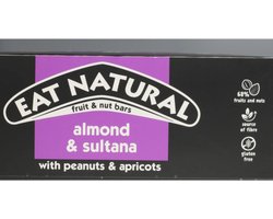 Eat natural Fruit & Noten Bar Amandel & Sultana - 12 x 50 gr