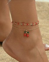 Enkelsieraad - armband - bovenarmband - armband met slangendesign - sieraden - ring -cadeau -