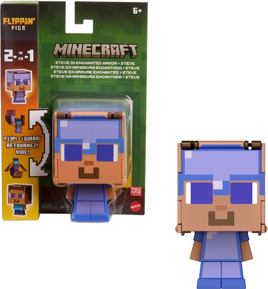 Minecraft FLIPPIN' FIGS Steve in Enchanted Armor Steve, jaar