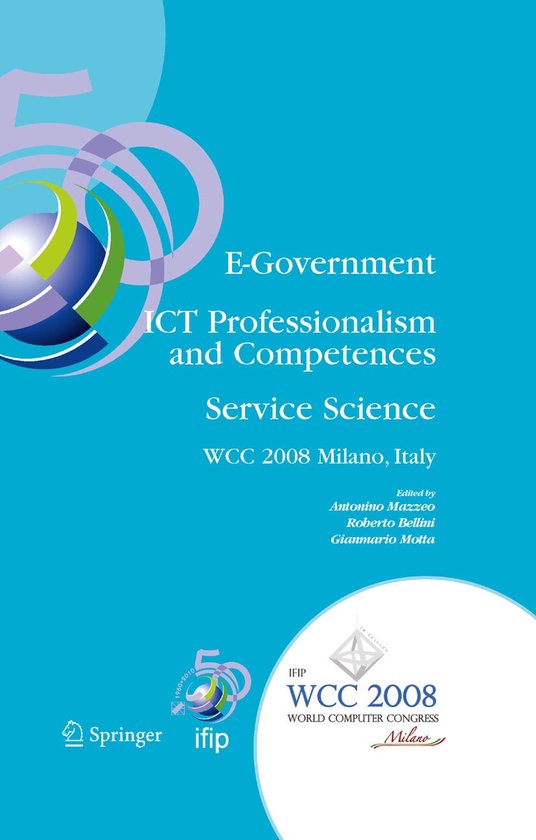 E-Government - ICT Professionalism and Competences Service S ... - cover