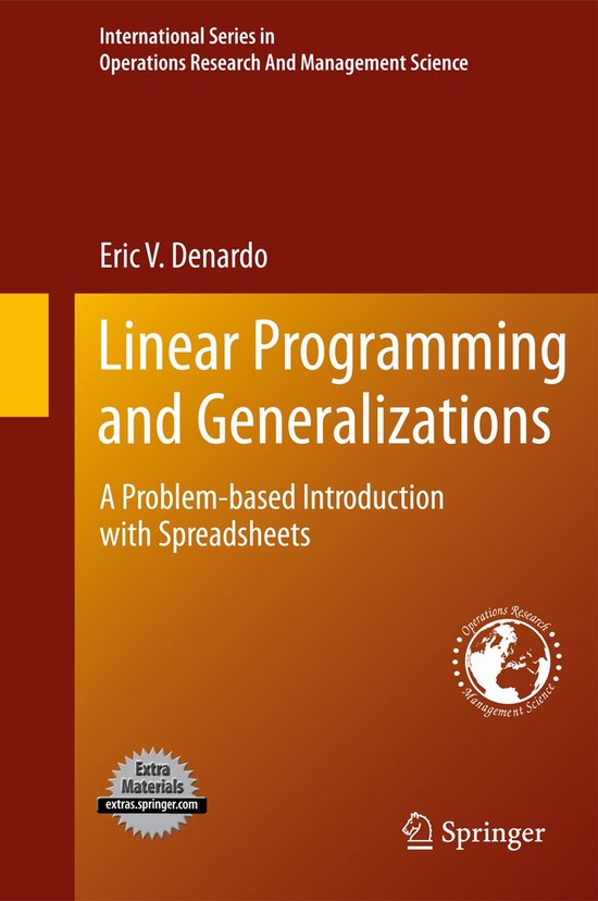 Linear Programming and Generalizations - cover