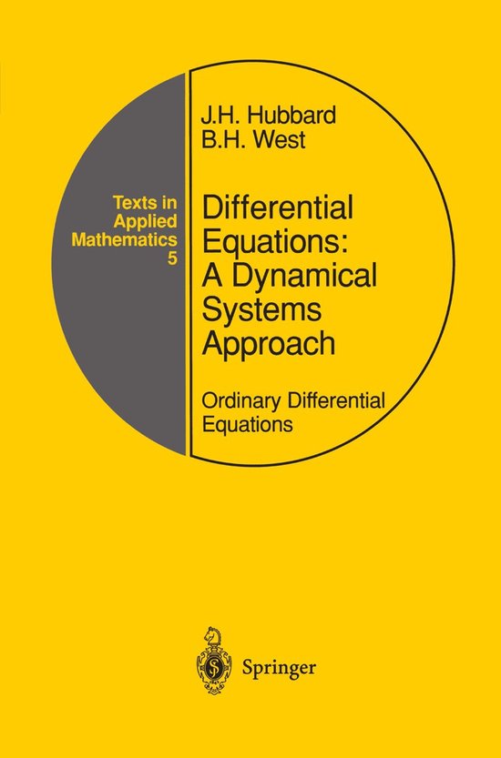 Texts in Applied Mathematics5- Differential Equations: A Dynamical Systems Approach