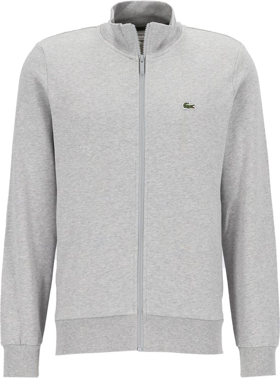 Gilet de survêtement homme Lacoste - gris clair mélangé - Taille : 4XL