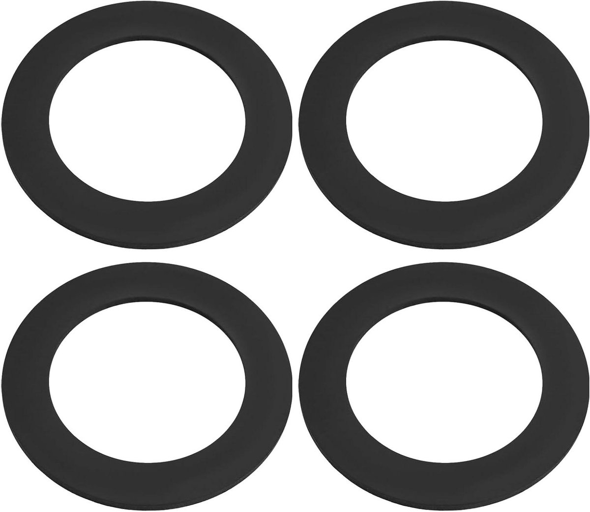 Allecto Plus - 4 stuks Olievuller Cap Pakkingen | Vervangingsdeel ERC8049 | Geschikt voor Land Range Rover | Defender Discovery TDi 200TDi 300TDi | 57.8x38.5x2mm