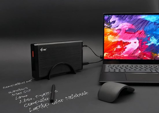 RFWR® Externe Harde Schijf 3TB 3.5" USB 3.0 voor PC, Laptop, Xbox, PS4, PS5, TV - Compatibel met Windows, Mac, Linux — afbeelding 3