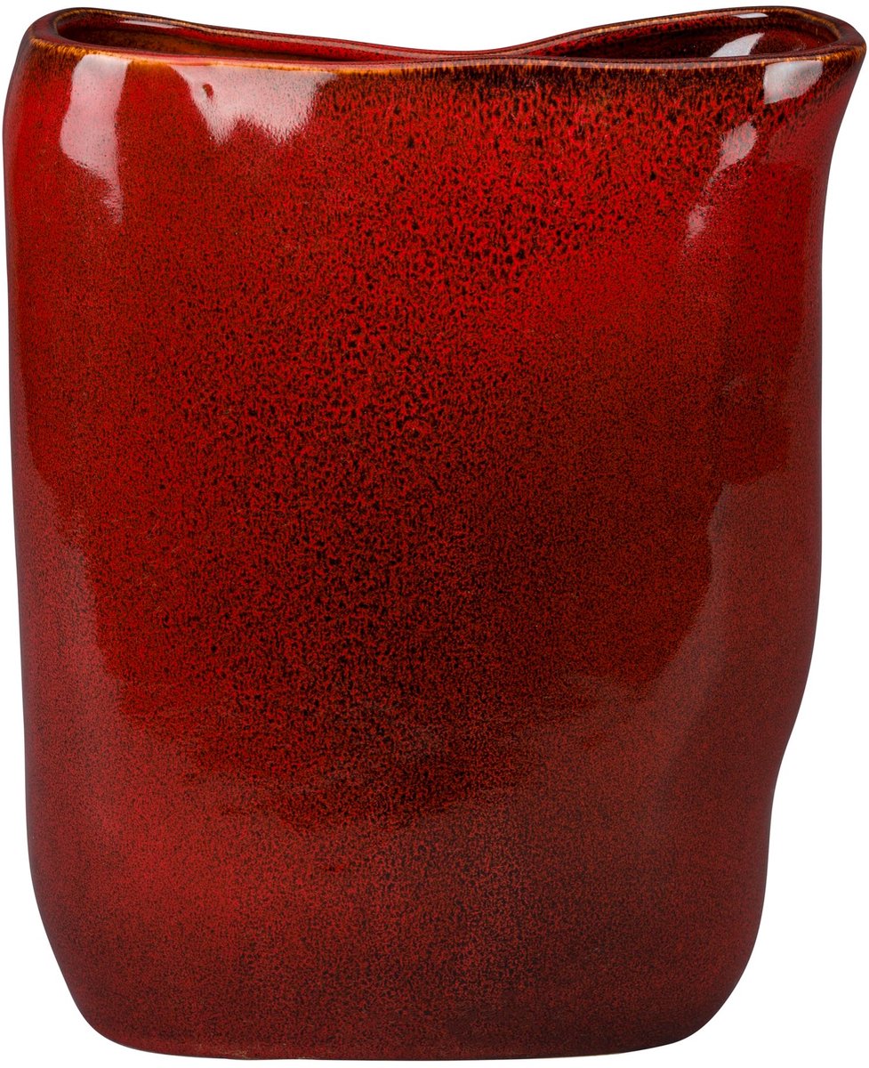 Dutchbone Edna Vaas 24 cm Rood