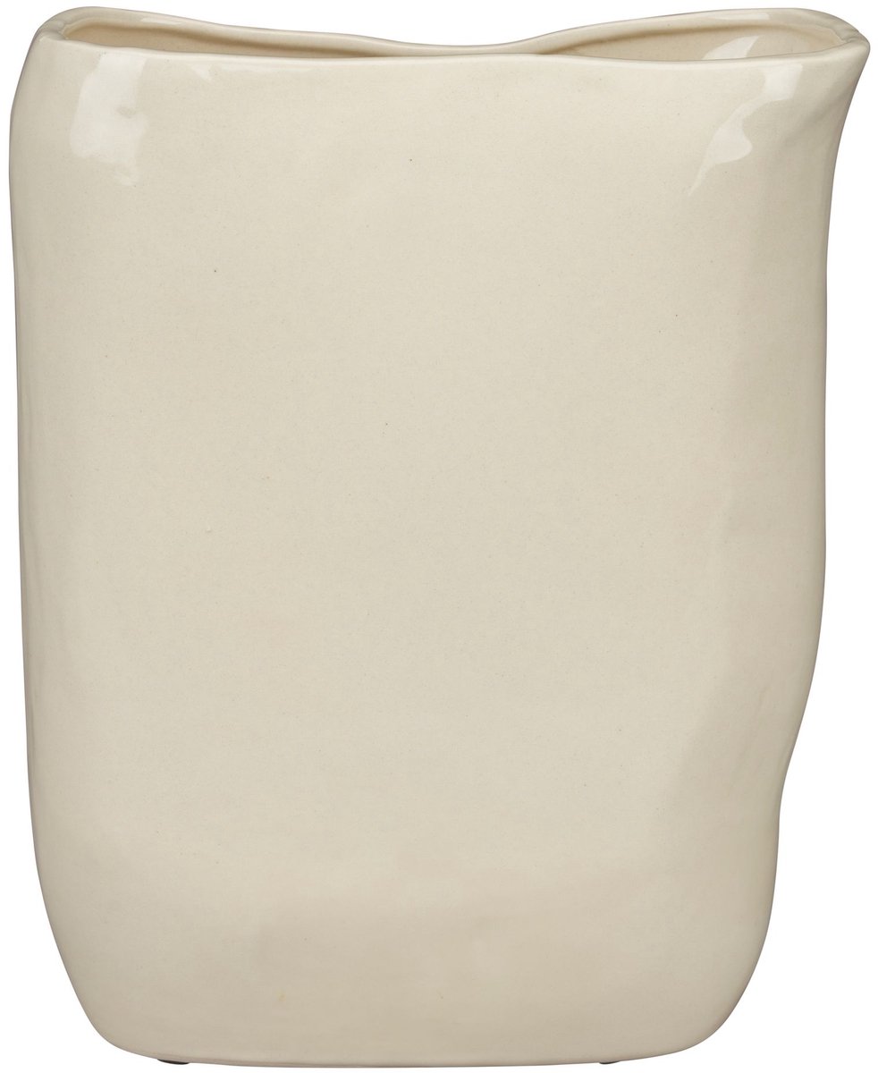 Dutchbone Edna Vaas 24 cm Beige