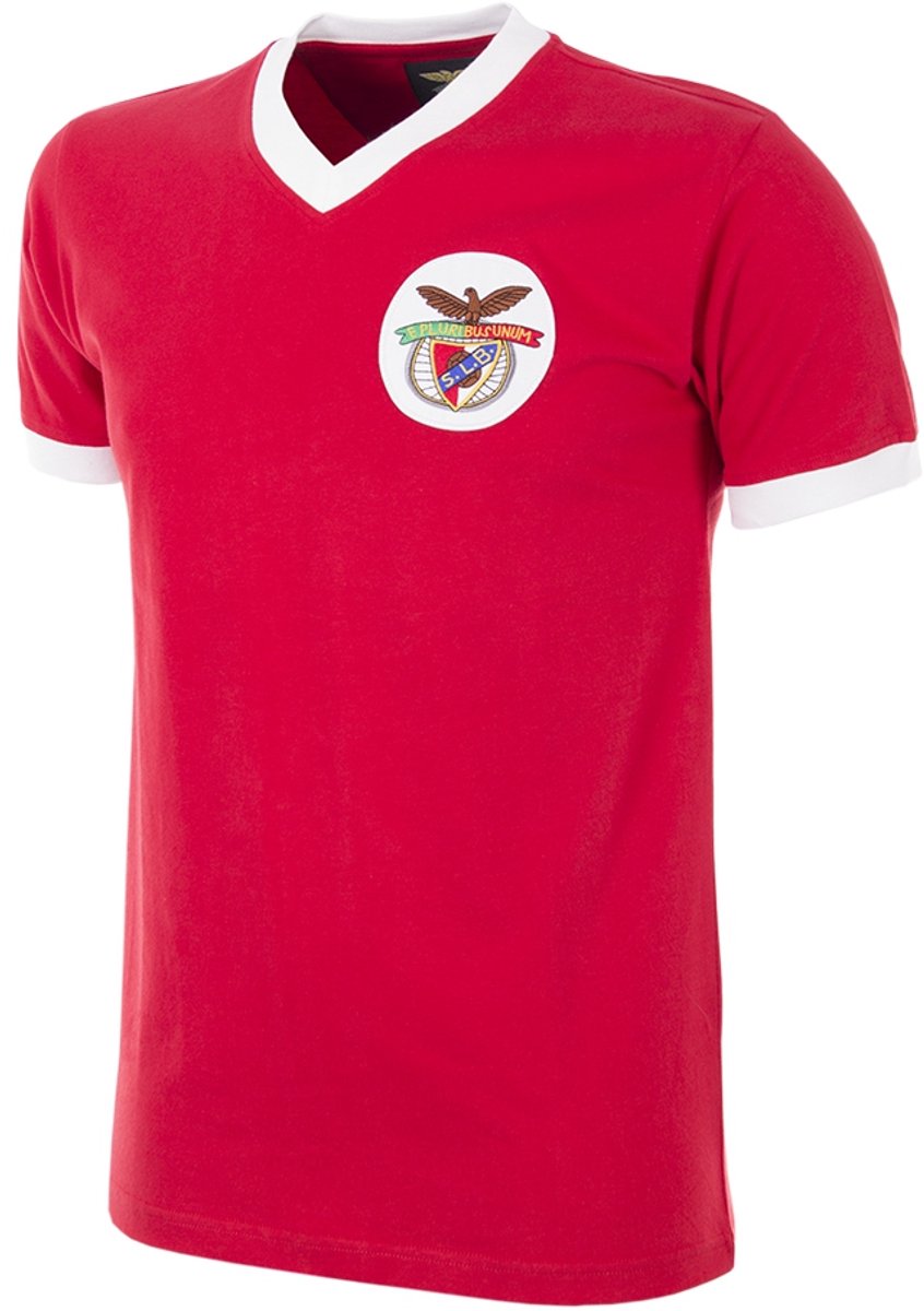 COPA - SL Benfica 1974/75 Retro Voetbalshirt - Heren - Rood - XL