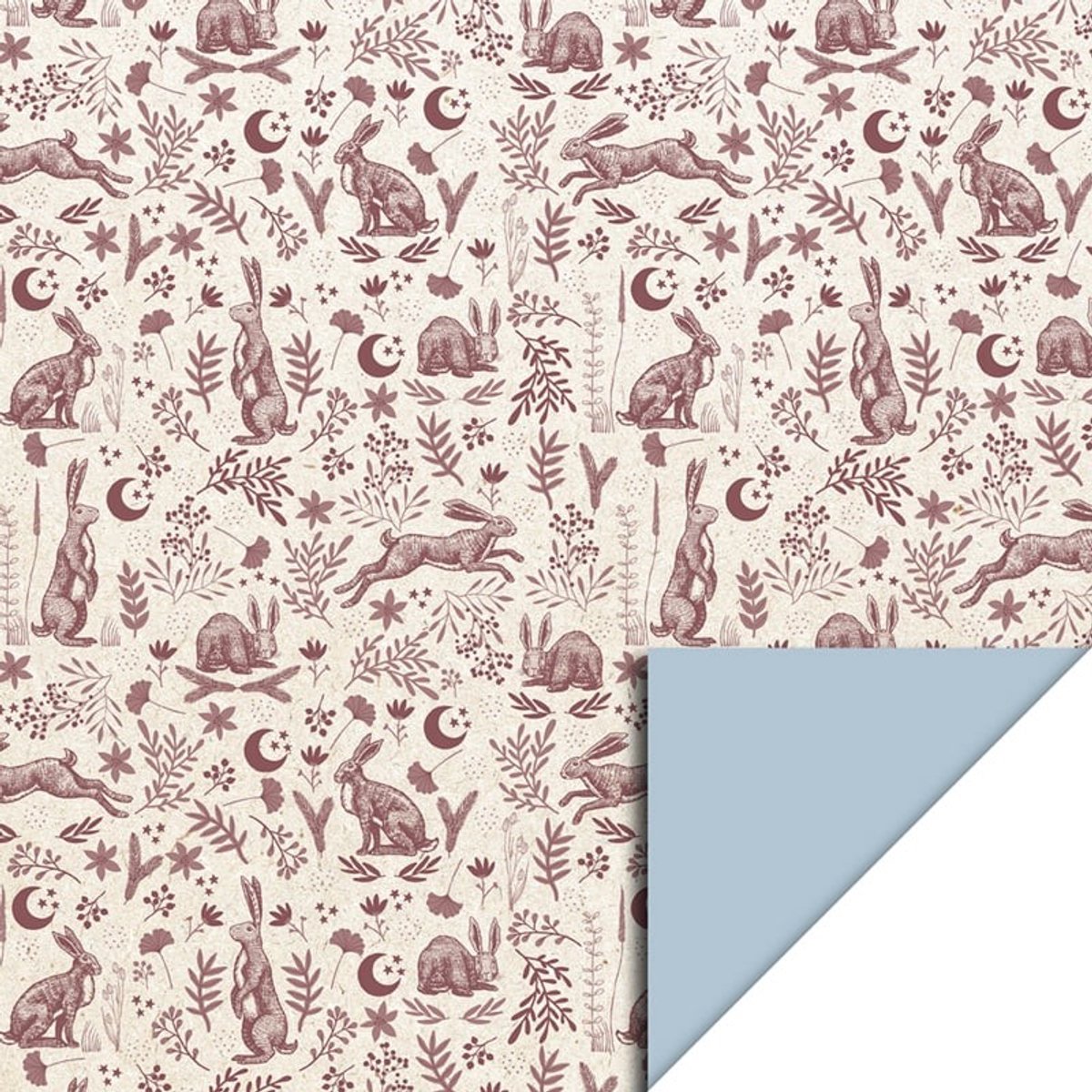 Cadeaupapier 70x300 cm - Hare Nature