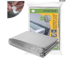 RFWR® Noppenfolie Isolatie 5 Meter x 60 Cm - Warmtereflecterende Isolatie voor Radiatoren - Bespaar Energie en Kosten