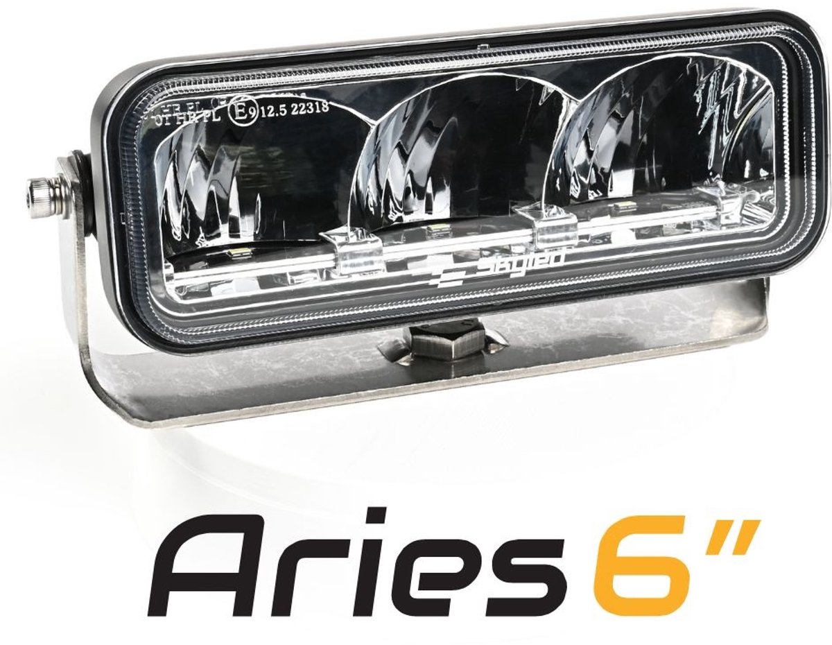 Aries 6" verstraler LED Bar geschikt voor inbouw én opbouw volledig ECE R112 gecertificeerd