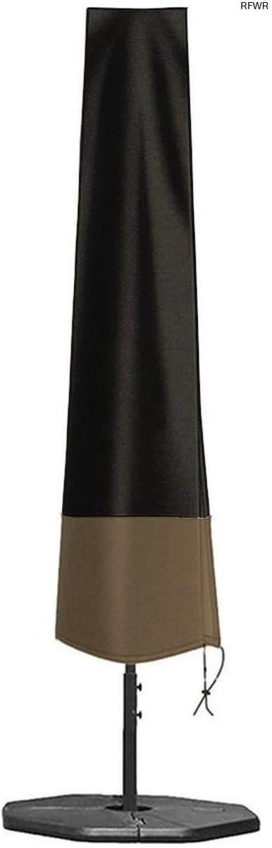 RFWR Parasolhoes voor Staande Parasol tot 3,5 Meter - Zwart/Bruin - Bescherming tegen UV en Weer