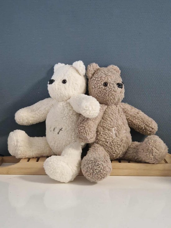 Geboortebeer of Herinneringsbeer - Handgemaakt van Jouw Eigen Kleding - Unieke Knuffel met Emotionele Waarde (geen speelgoed) — afbeelding 5