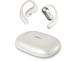 hileo hi95 - Draadloze Oordopjes met Oplaadcase – Beige - Sport - Open-Ear comfort - Bluetooth V5.4 oordopjes – Draadloze oortjes – Geschikt voor IOS/Android