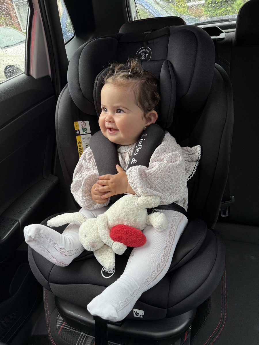 Liefjes & Co Growsafe Autostoel – i-Size 4-in-1 – 360° Draaibaar – ISOFIX & Top Tether – Groep 0/1/2/3 (40–150 cm) thumbnail 5