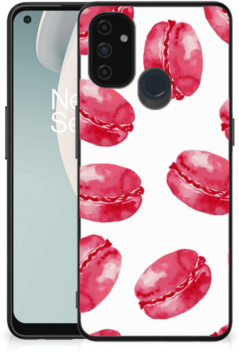 OnePlus Nord N100 Back Cover Hoesje Pink Macarons