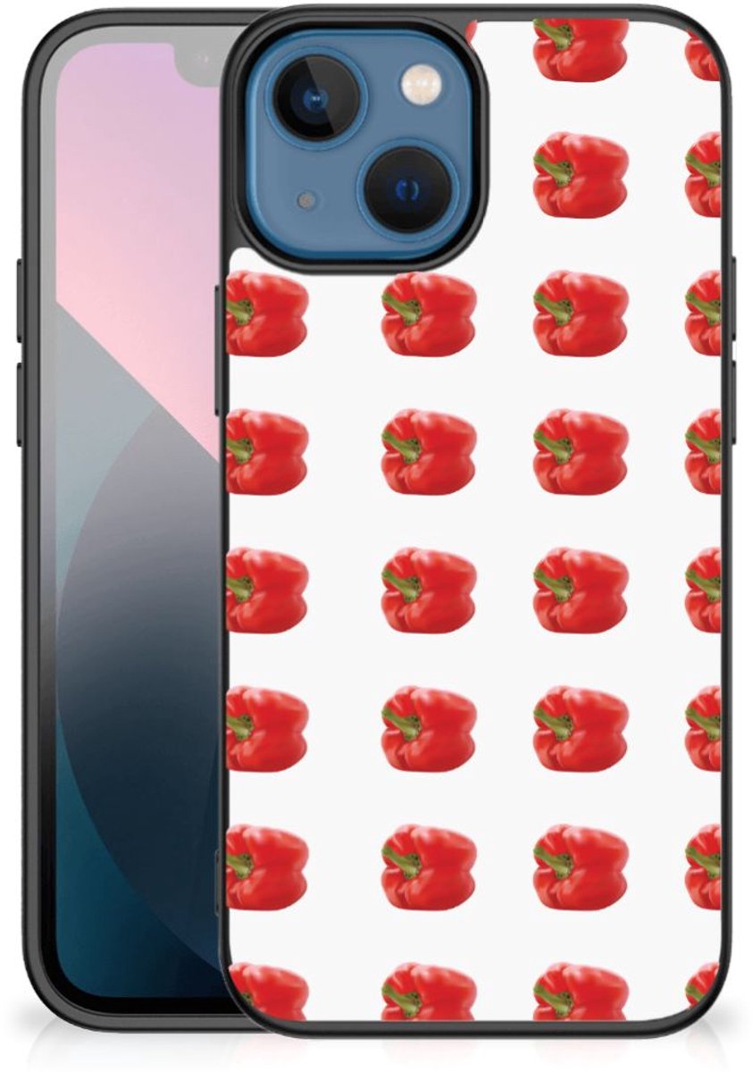 Apple iPhone 13 mini Back Cover Hoesje Paprika Red