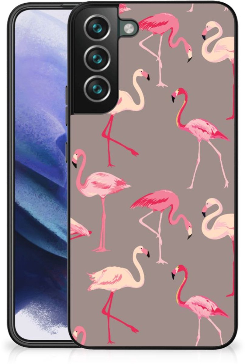 Samsung Galaxy S22 Plus Dierenprint Telefoonhoesje Flamingo
