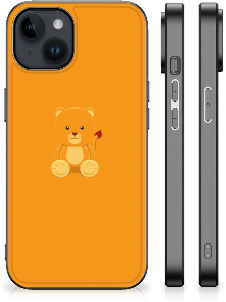 Back Cover voor iPhone 15 Plus Hoesje Baby Beer