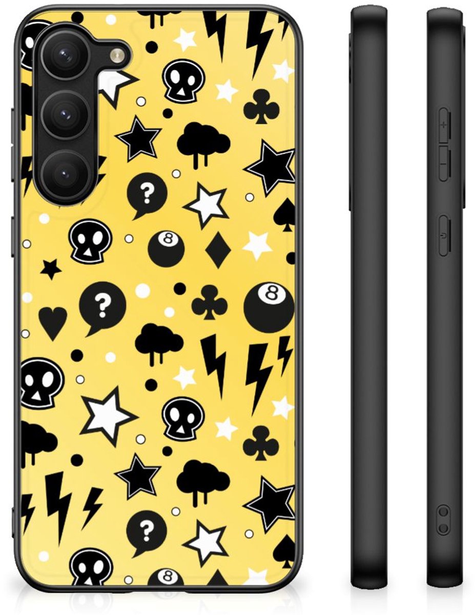 Telefoonhoesje Samsung Galaxy S23 Plus Punk Geel