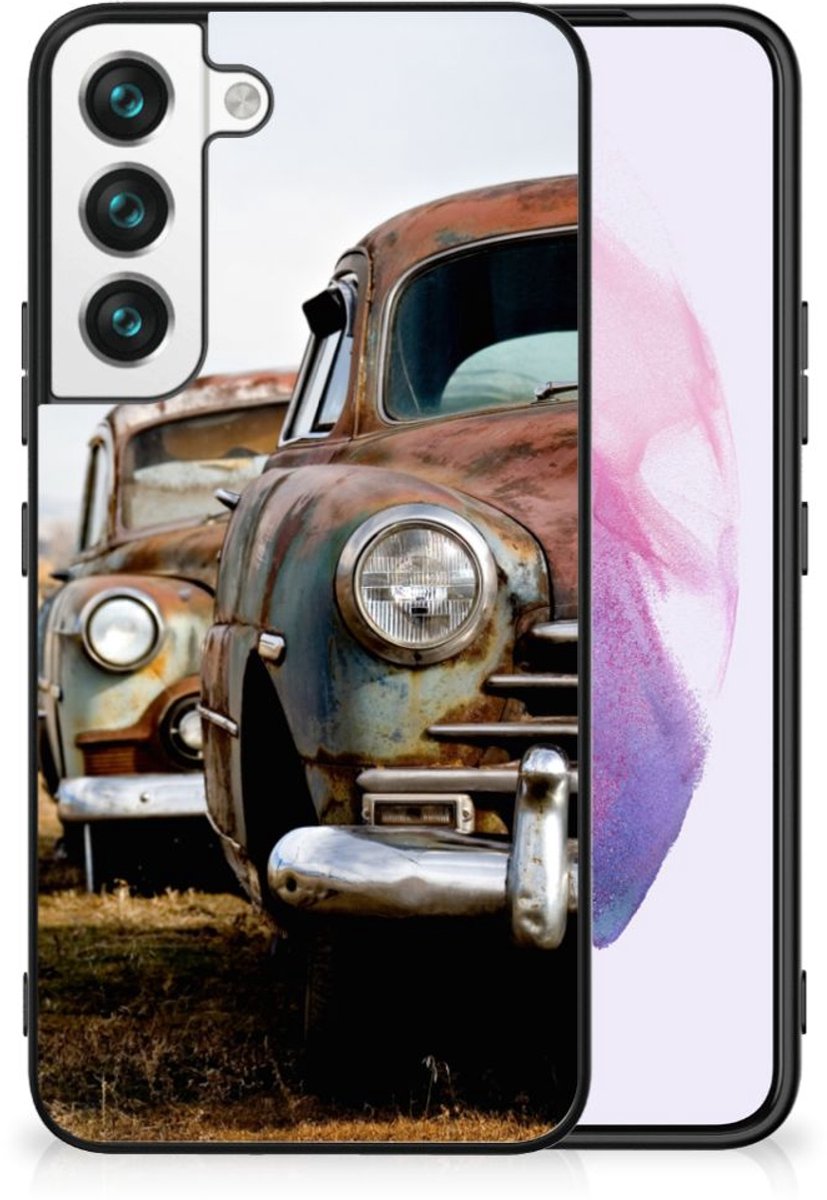 Samsung Galaxy S22 Silicone Back Case Vintage Auto