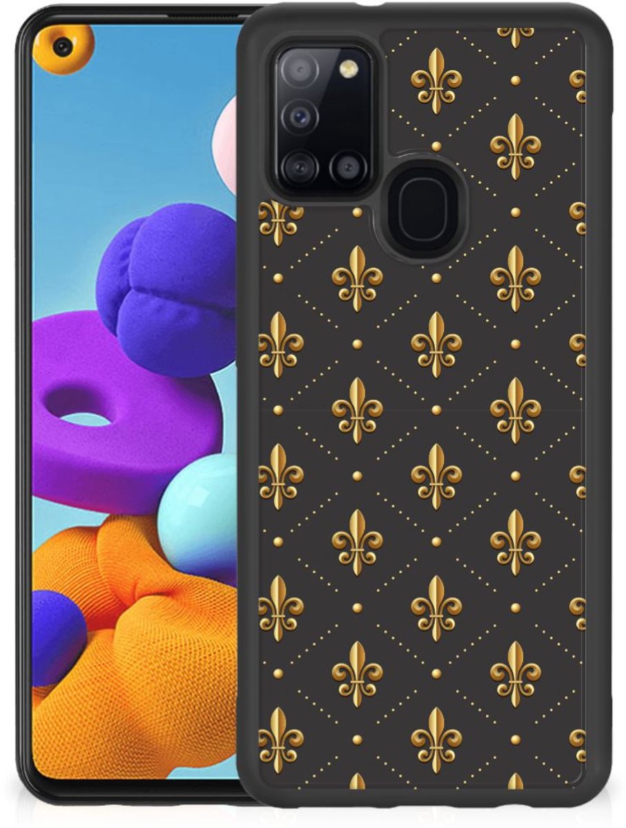 Samsung Galaxy A21s Bumper Case Franse Lelie