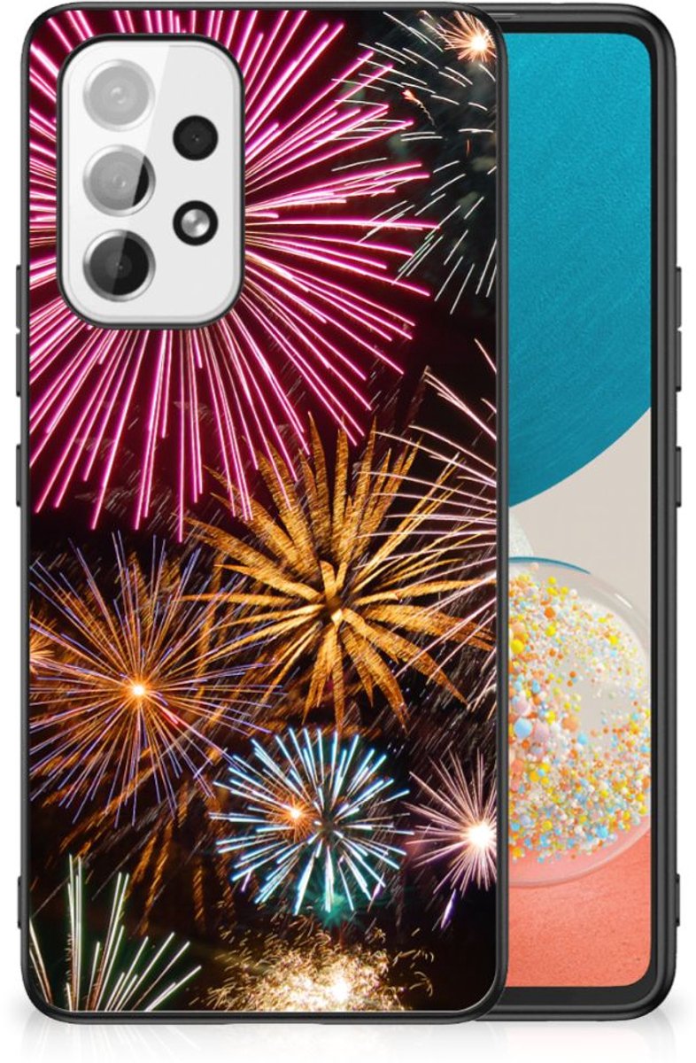 Back Cover voor Samsung Galaxy A53 GSM Cover Vuurwerk