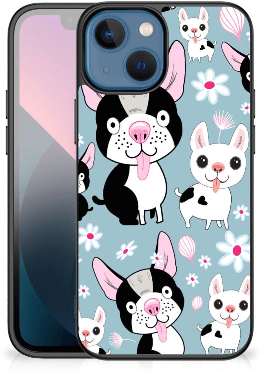 Apple iPhone 13 mini Dierenprint Telefoonhoesje Hondjes