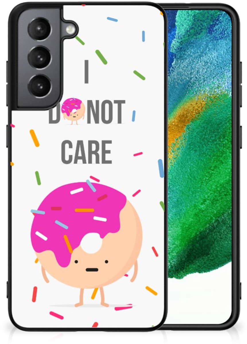 Samsung Galaxy S21FE Back Cover Hoesje Donut Roze