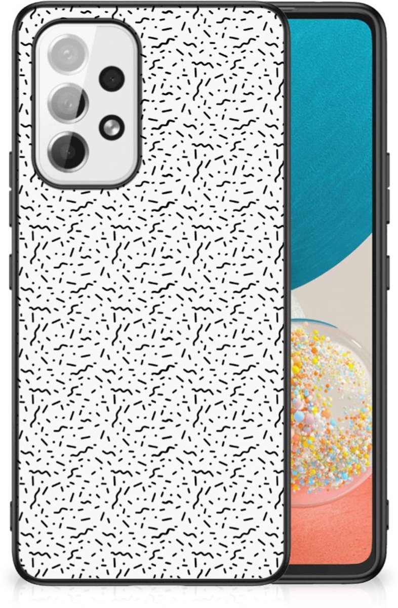 Samsung Galaxy A53 Back Case Stripes Dots