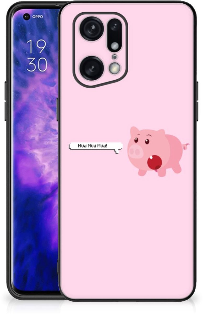 OPPO Find X5 Pro Hoesje Pig Mud