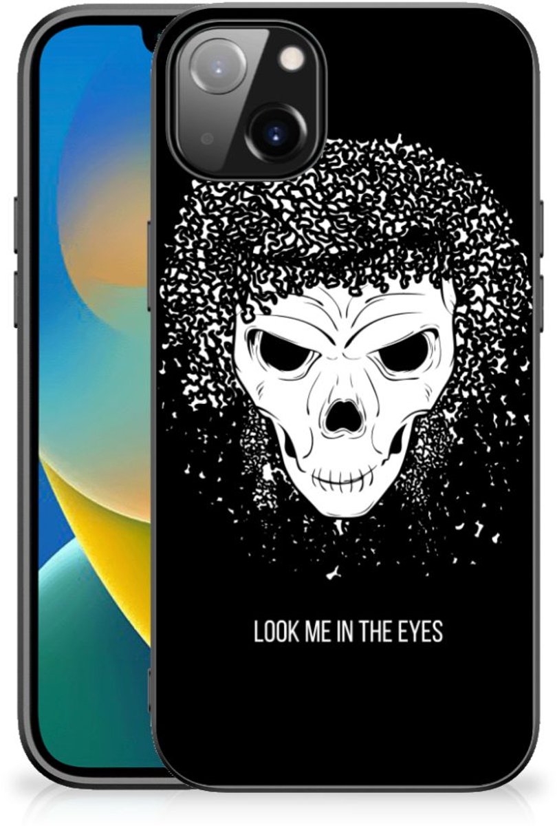 Telefoonhoesje iPhone 14 Plus Skull Hair