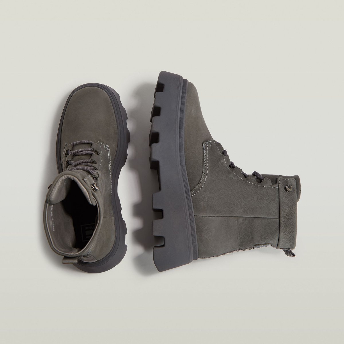 G-Star Kate II Lace Mid W Dames Laarzen Grijs
