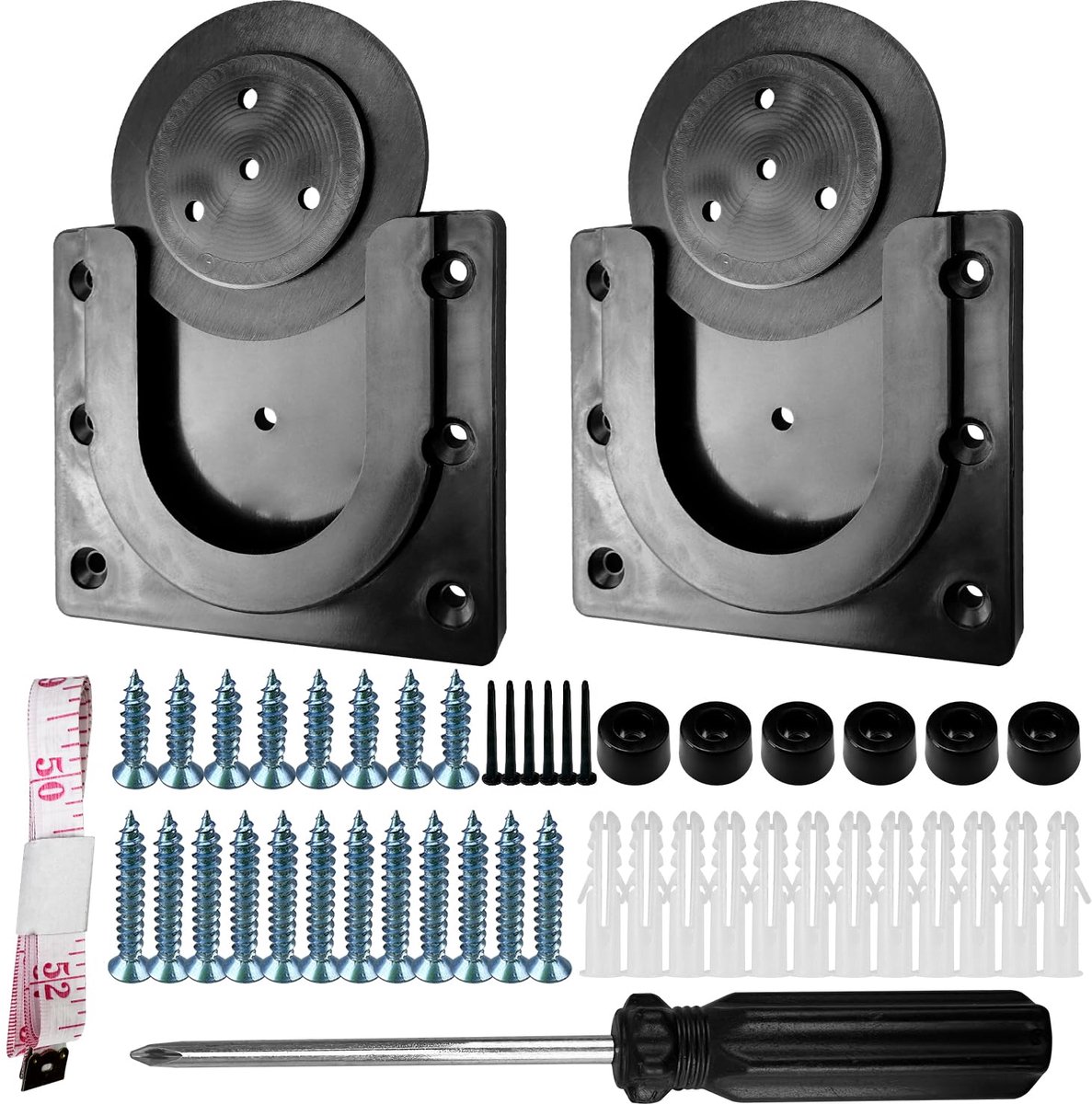 Dartmontagebeugelset - Eenvoudige installatie - Set van 2