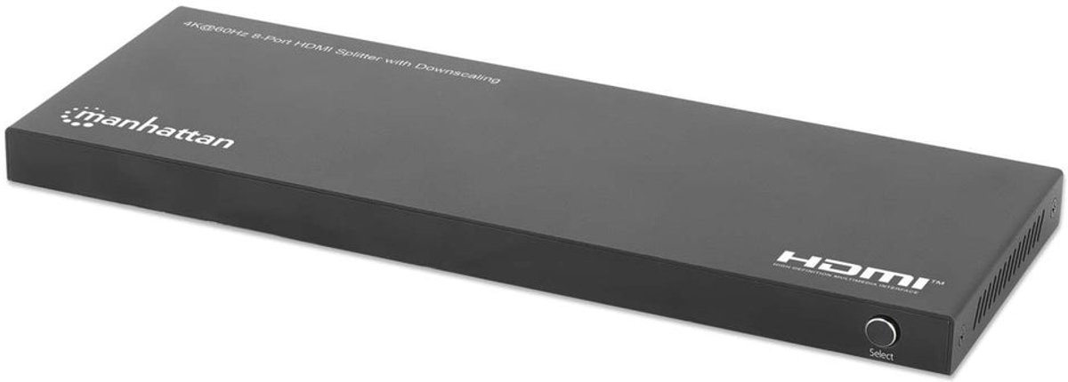 Manhattan 208451 - 4K@60Hz 8-Port HDMI Splitter
