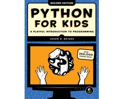 Omslag van Python for Kids, 2nd Edition