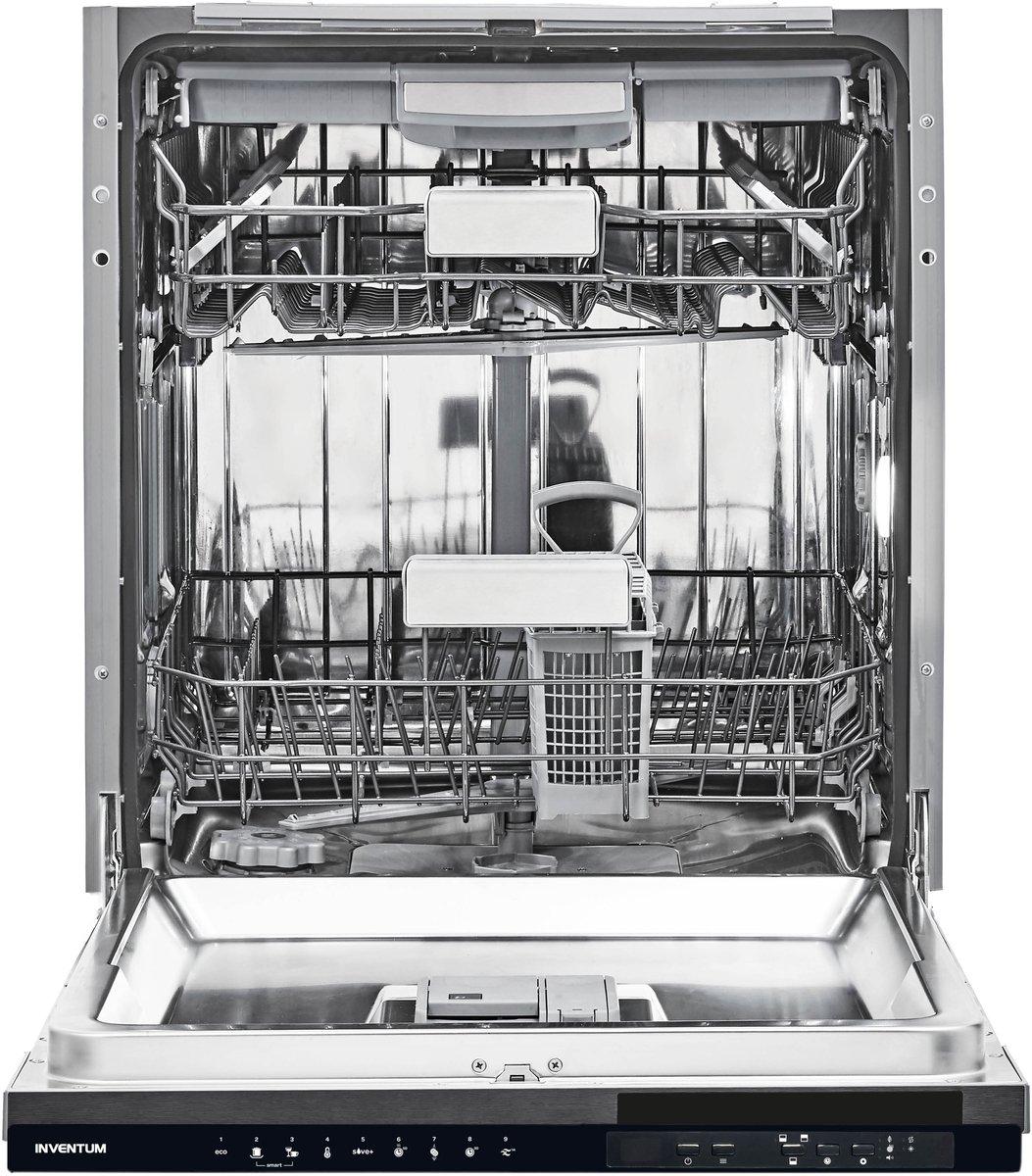 Inventum IVW6060A energiezuinige inbouw vaatwasser - 14 couverts - Volledig integreerbaar - Besteklade-Bestekmand - Stil: 42 dB - 9 programma’s - Max nishoogte 87 cm - Binnenverlichting - Projectie vloer - Extra droog optie - Energielabel A — afbeelding 5